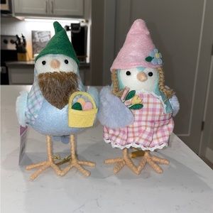 Easter Target Spritz Birds Set of 2 Featherly Friends Couple Gnomes Spring 2023